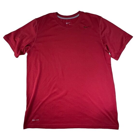 Nike ~ Set of 2 ~ Red Drifit Pullover Shirts ~ size Medium - Picture 2 of 16